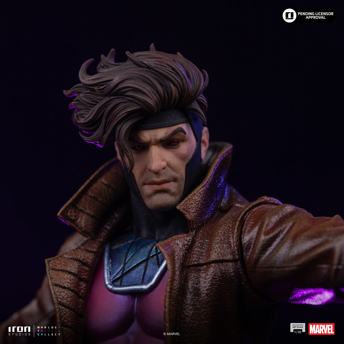 Statue Gambit Unleashed X-Men - Art Scale 1/10, Marvel - vue 9