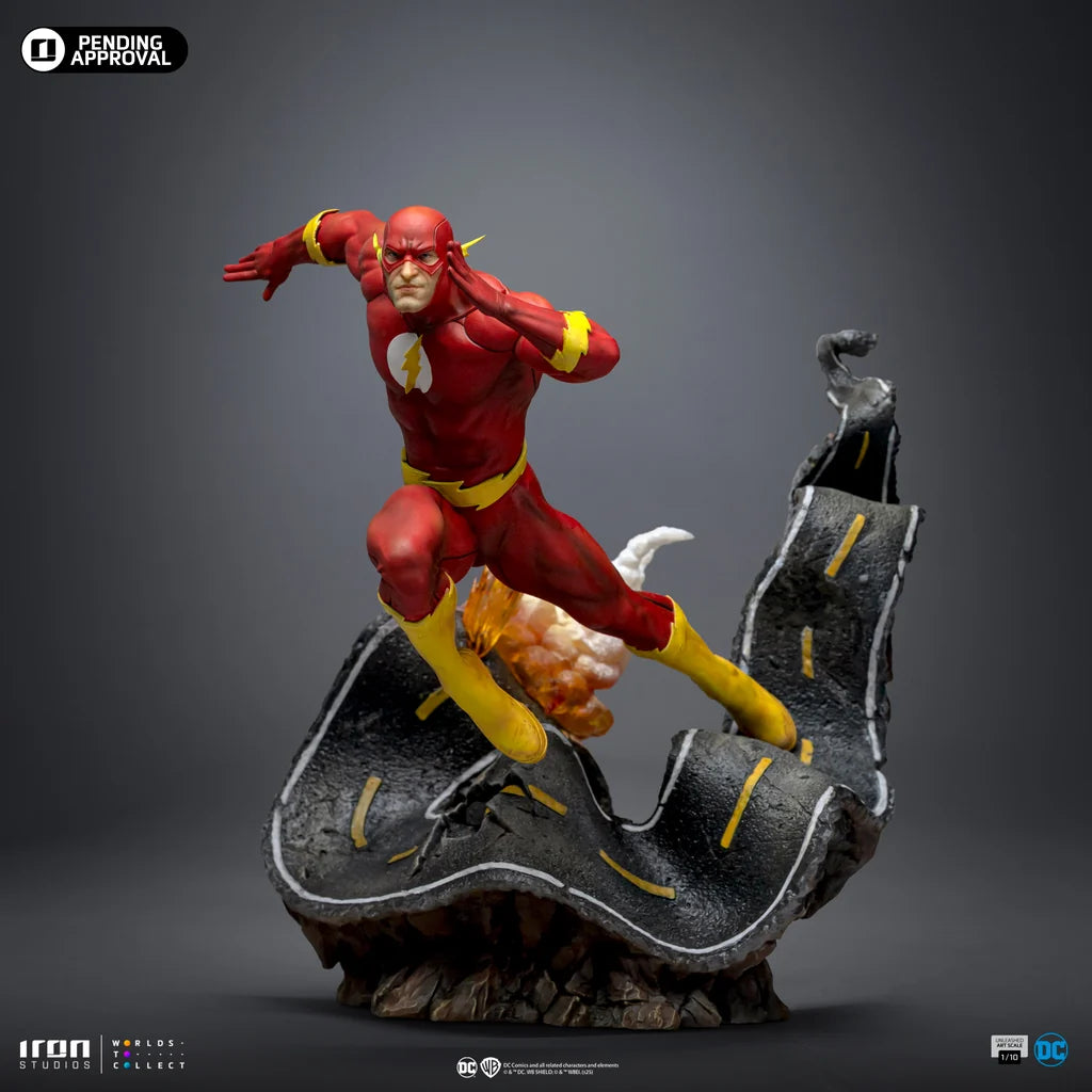 Statue Flash Art Scale 1/10, DC Comics