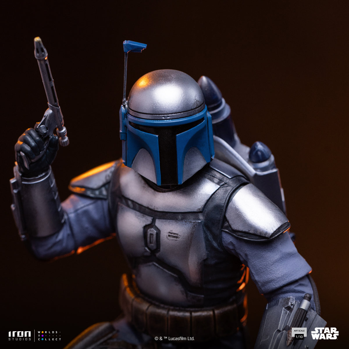 Statue Jango Fett Star Wars - Art Scale 1/10, Star Wars - vue 6