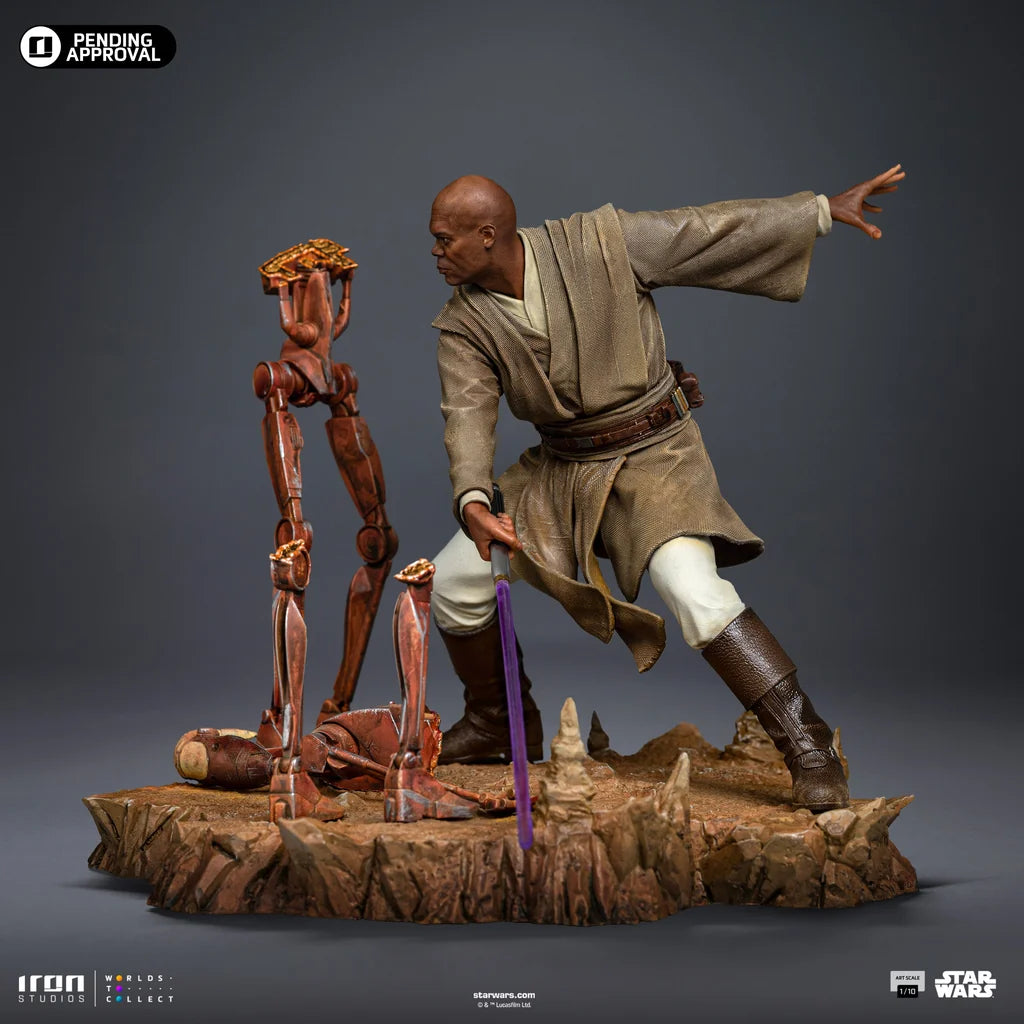 Statue Mace Windu Art Scale 1/10, Star Wars - vue 2