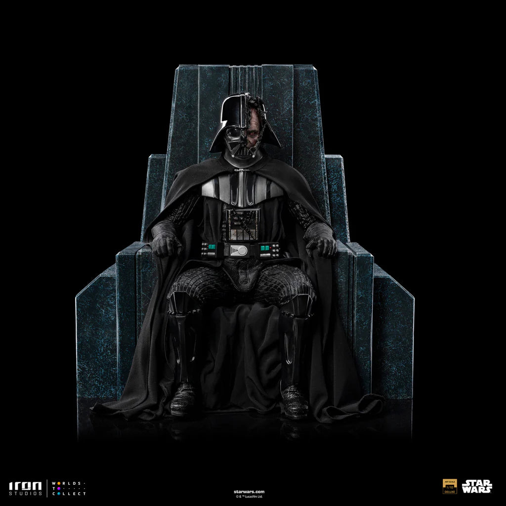 Statue Dark Vador on Throne Deluxe Star Wars: Obi-Wan Kenobi Series - Art Scale 1/10 | Star Wars