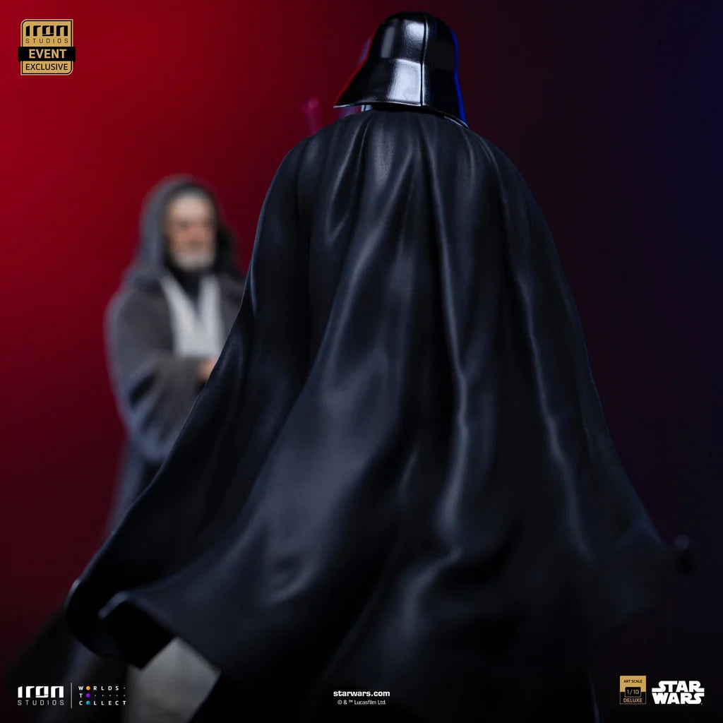 Statue Dark Vador vs Obi-Wan Kenobi Deluxe Art Scale 1/10, Star Wars - vue 7