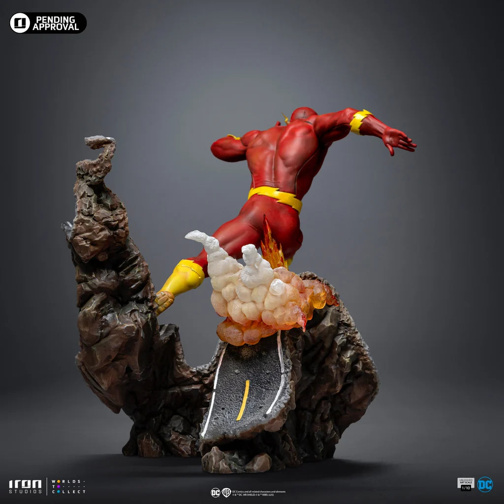 Statue Flash Art Scale 1/10, DC Comics vue 4