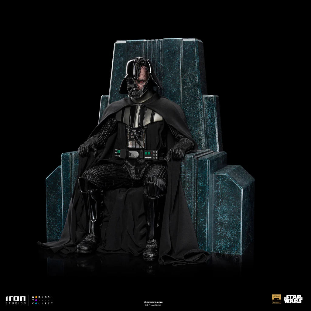 Statue Dark Vador on Throne Deluxe Star Wars: Obi-Wan Kenobi Series - Art Scale 1/10 | Star Wars