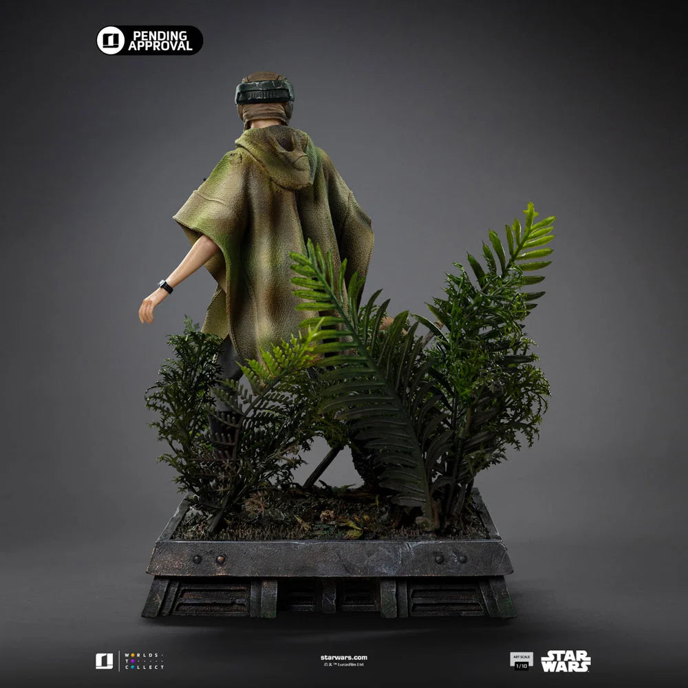 Statue Leia & Wicket Art Scale 1/10, Star Wars - vue 5