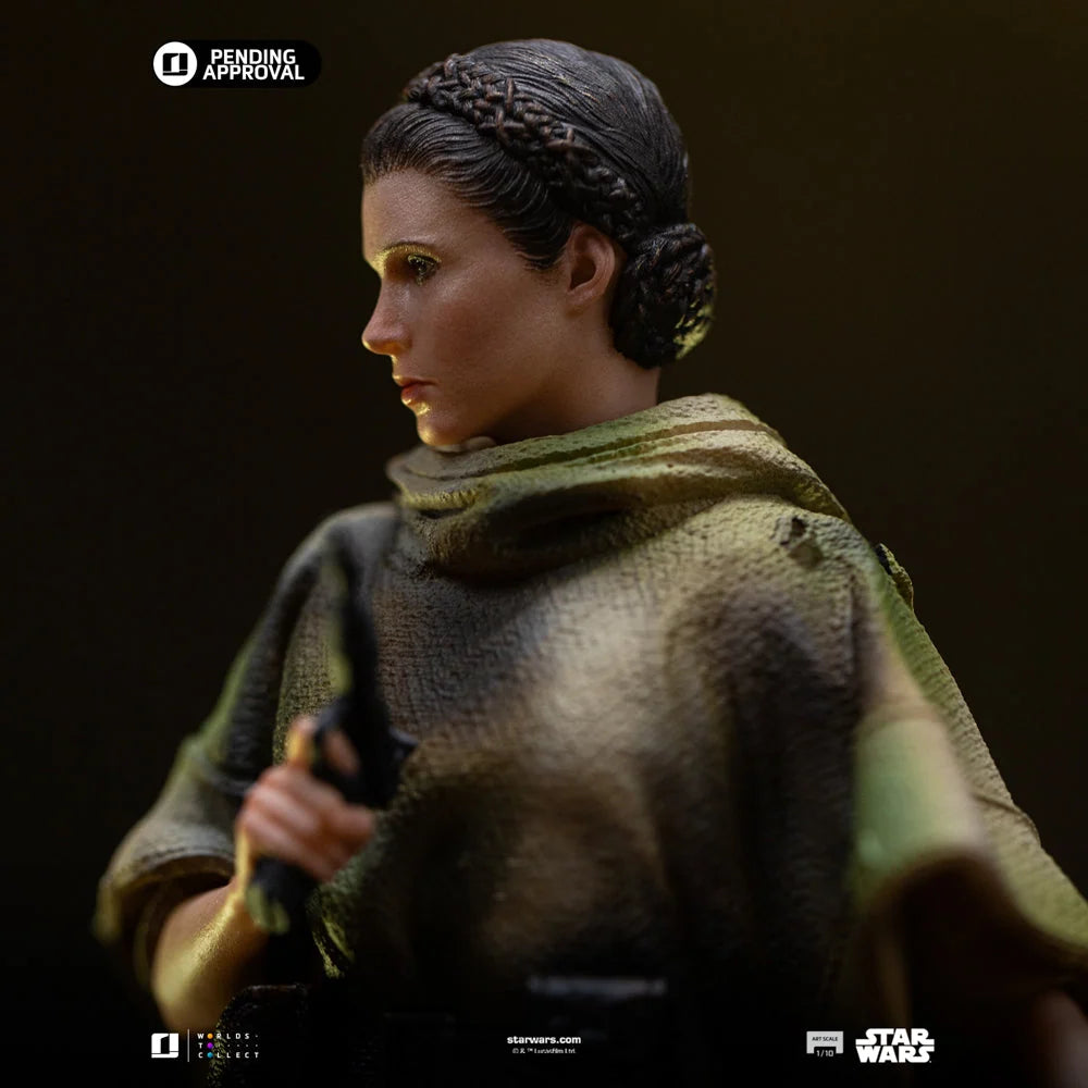 Statue Leia & Wicket Art Scale 1/10, Star Wars - vue 12