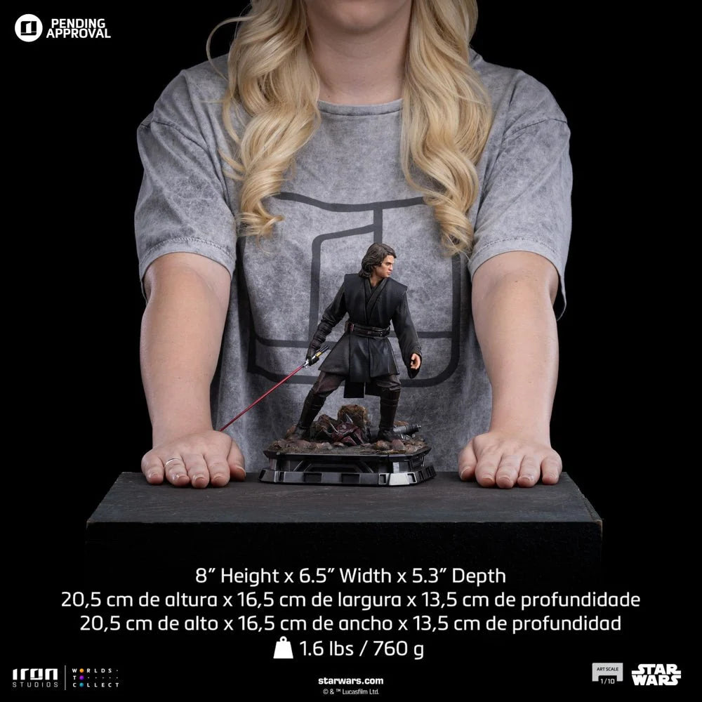 Statue Anakin Skywalker Ahsoka Art Scale 1/10, Star Wars - vue 11