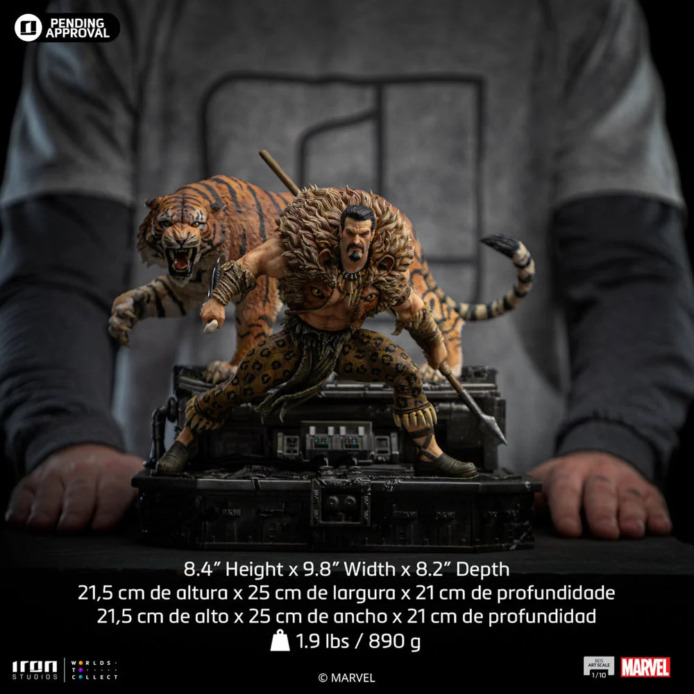 Statue Kraven Spider-Man vs Villains BDS Art Scale 1/10, Marvel - vue 14