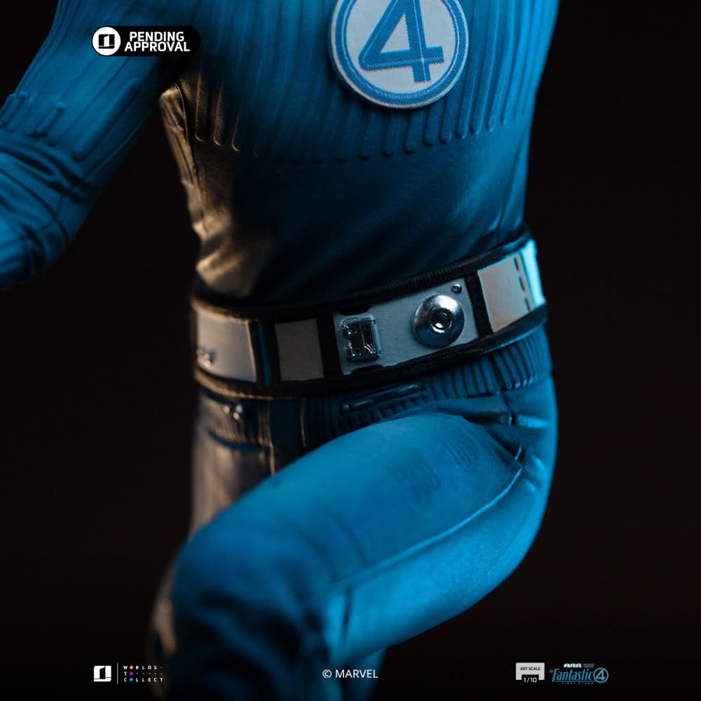 Statue Mr. Fantastic & H.E.R.B.I.E. Art Scale 1/10, Marvel vue 11