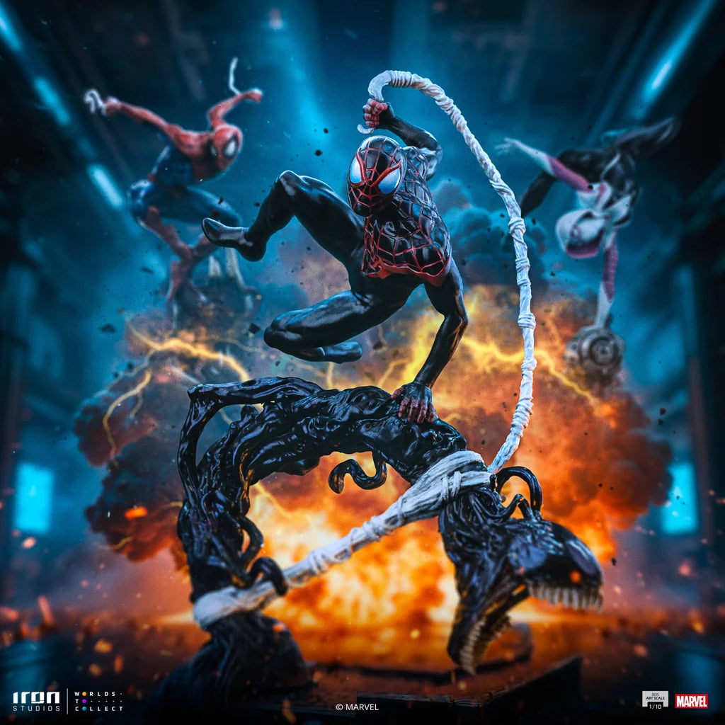 Statue Miles Morales Spider-Man vs Villains Art Scale 1/10, Marvel - vue 10