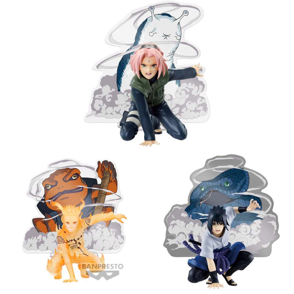 Sasuka Uchiha, Naruto Uzumaki & Sakura Haruno Spectacle