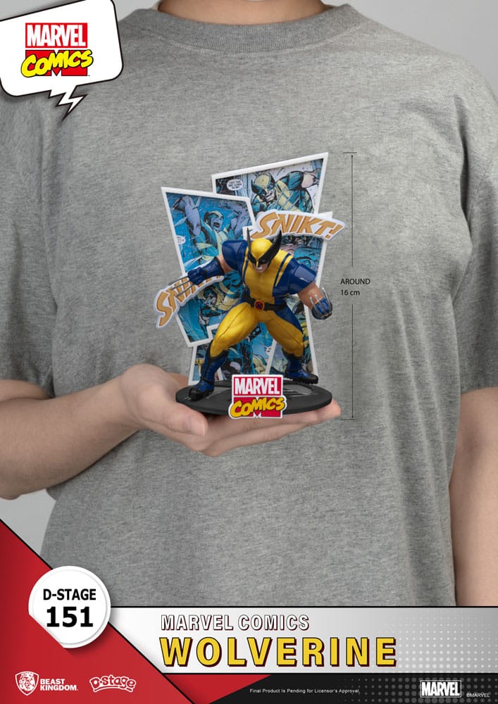 Figurine Wolverine Diorama D-Stage | Marvel