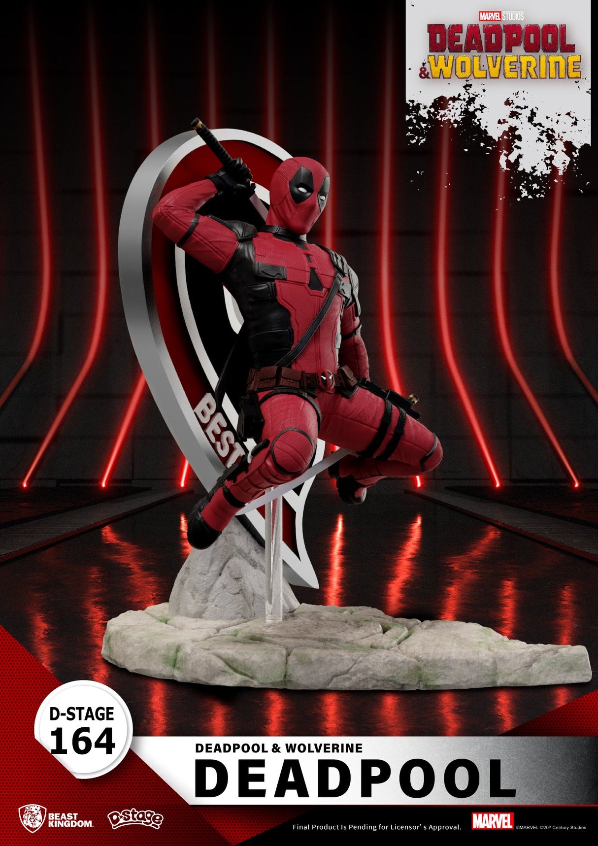 Figurine DEADPOOL & WOLVERINE Deadpool Diorama D-Stage | Marvel