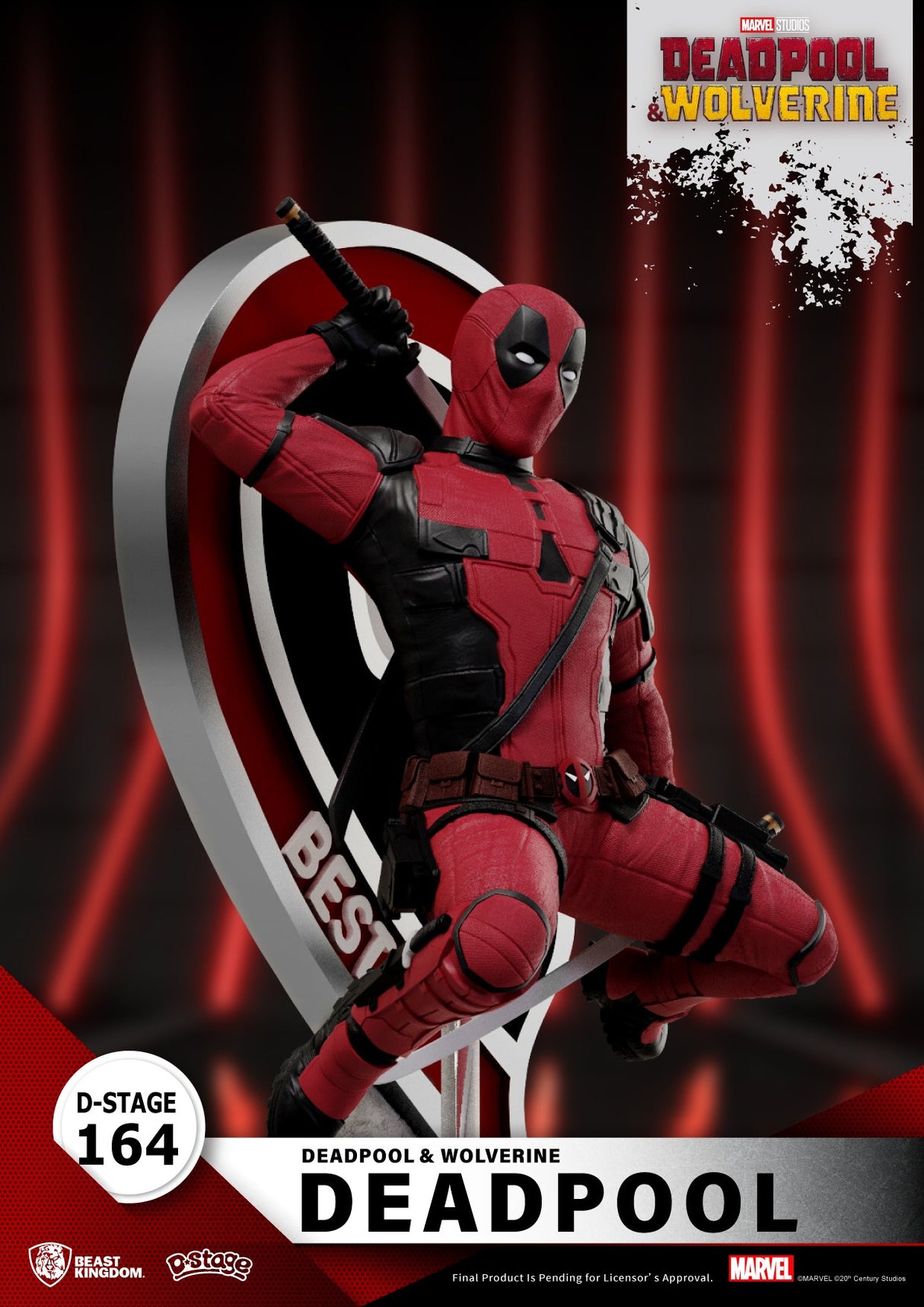 Figurine DEADPOOL & WOLVERINE Deadpool Diorama D-Stage | Marvel