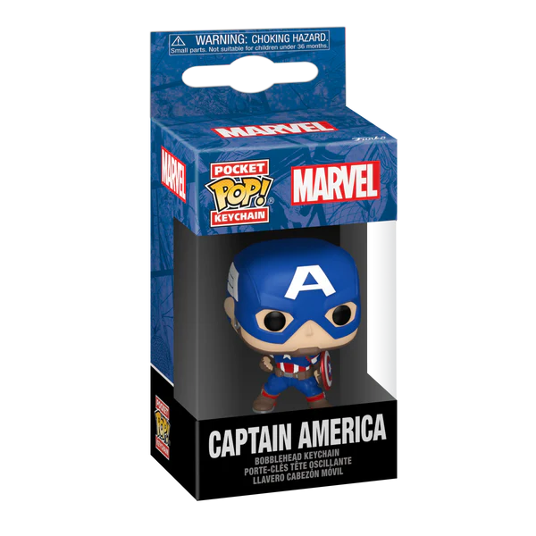 Porte clef Captain America
