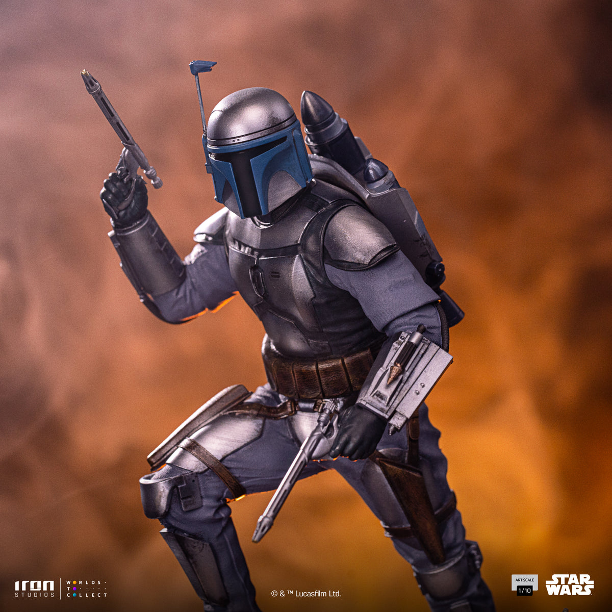 Statue Jango Fett Star Wars - Art Scale 1/10, Star Wars - vue 14