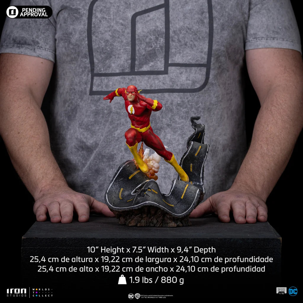 Statue Flash Art Scale 1/10, DC Comics vue 18