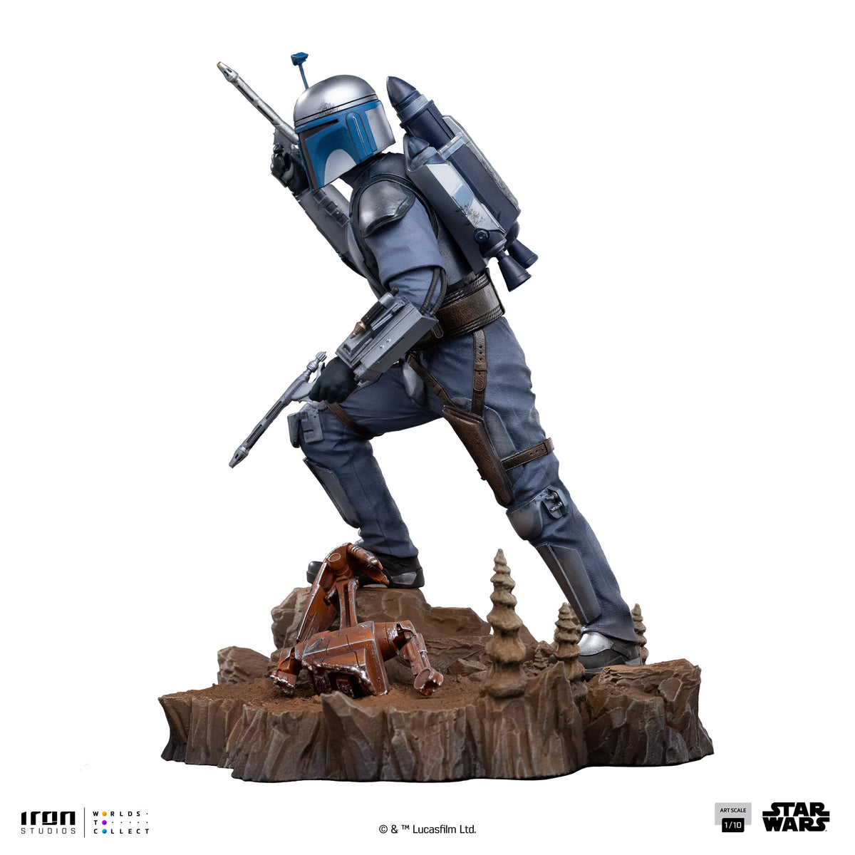 Statue Jango Fett Star Wars - Art Scale 1/10, Star Wars - vue 17