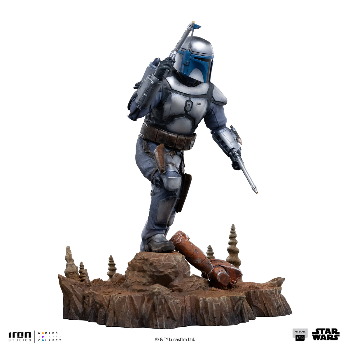 Statue Jango Fett Star Wars - Art Scale 1/10, Star Wars - vue 19