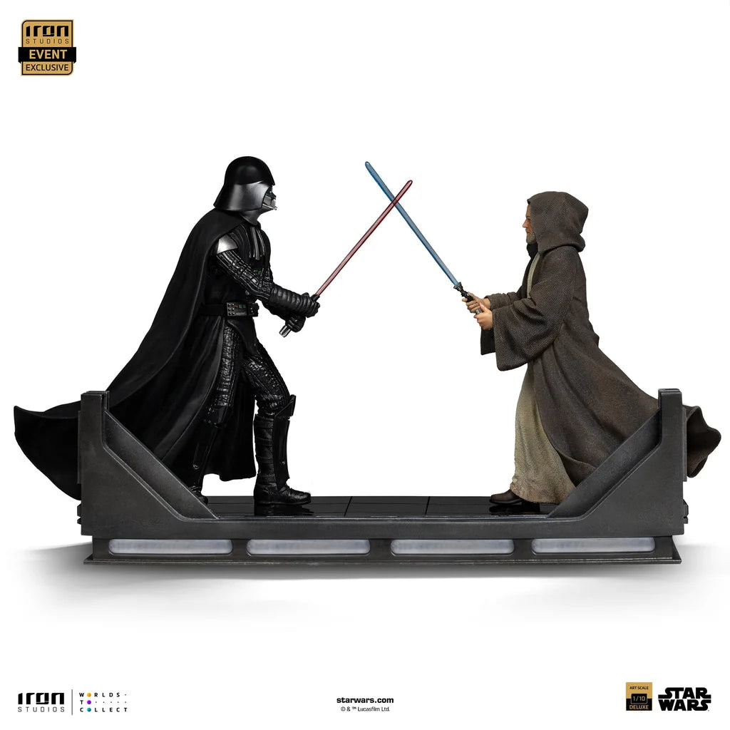 Statue Dark Vador vs Obi-Wan Kenobi Deluxe Art Scale 1/10, Star Wars - vue 13