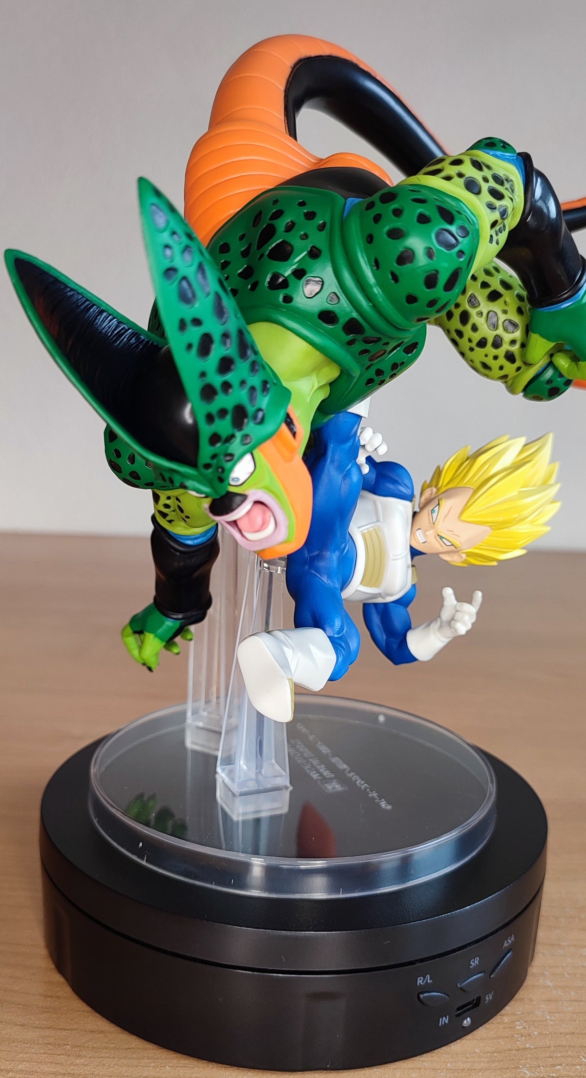 Figurine Cell & Vegeta SSJ Dragon Ball Dragon History II Ichibansho - vue 11