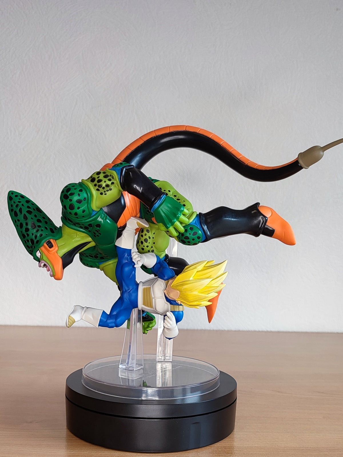Figurine Cell & Vegeta SSJ Dragon Ball Dragon History II Ichibansho - vue 8
