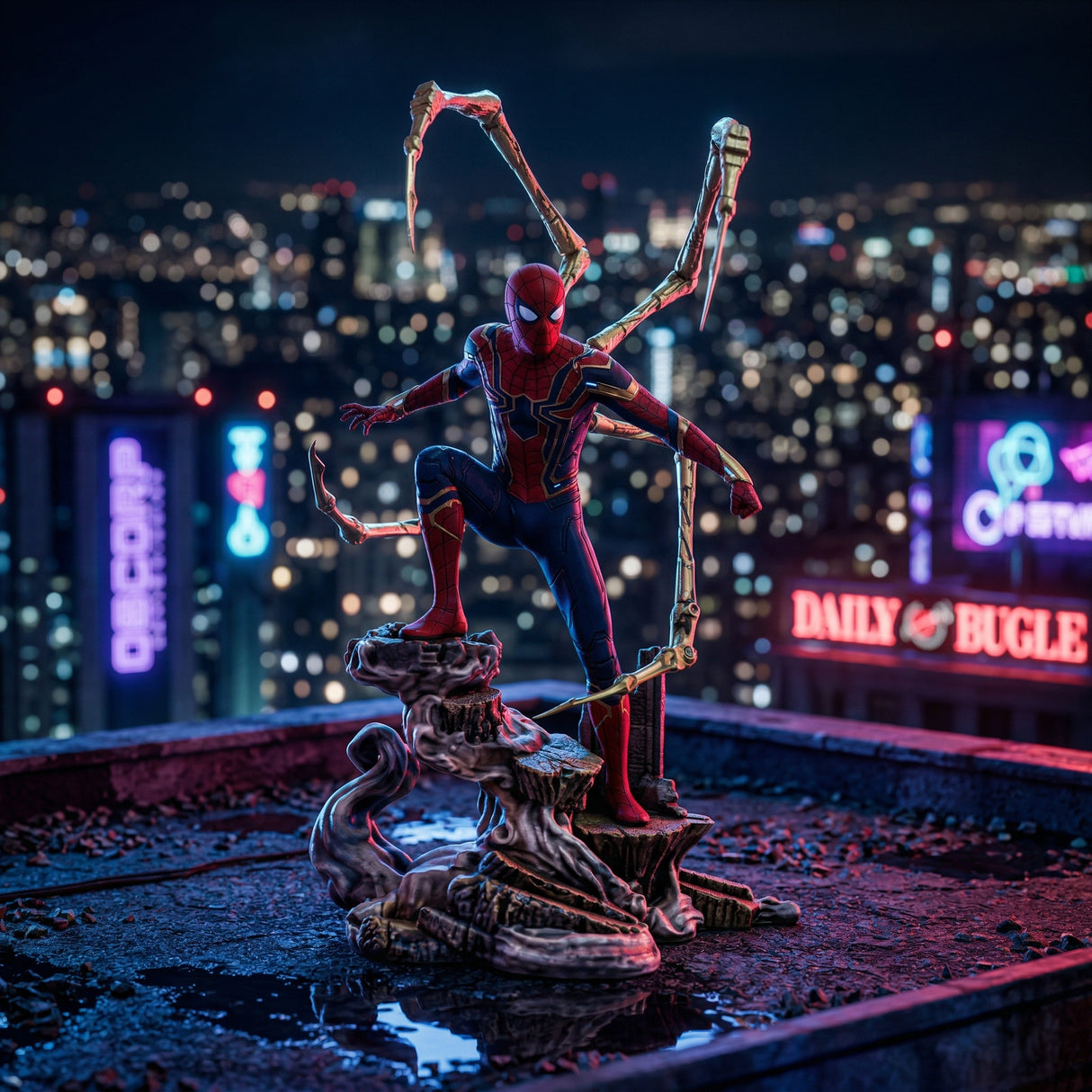 Figurine Iron Spider Avengers Infinity War - Marvel Gallery | Marvel