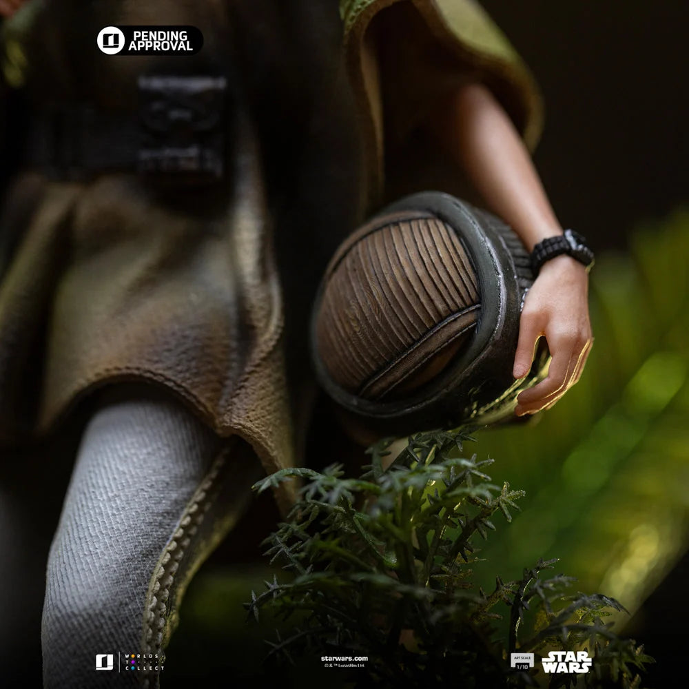 Statue Leia & Wicket Art Scale 1/10, Star Wars - vue 7