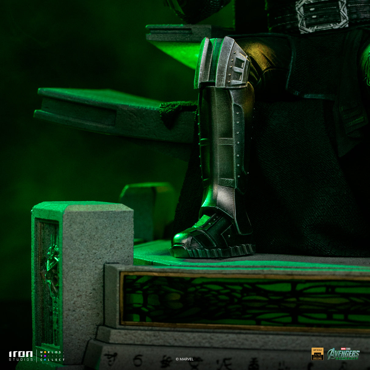 Statue Docteur Doom on Throne Avengers: Doomsday - Art Scale 1/10 | Marvel