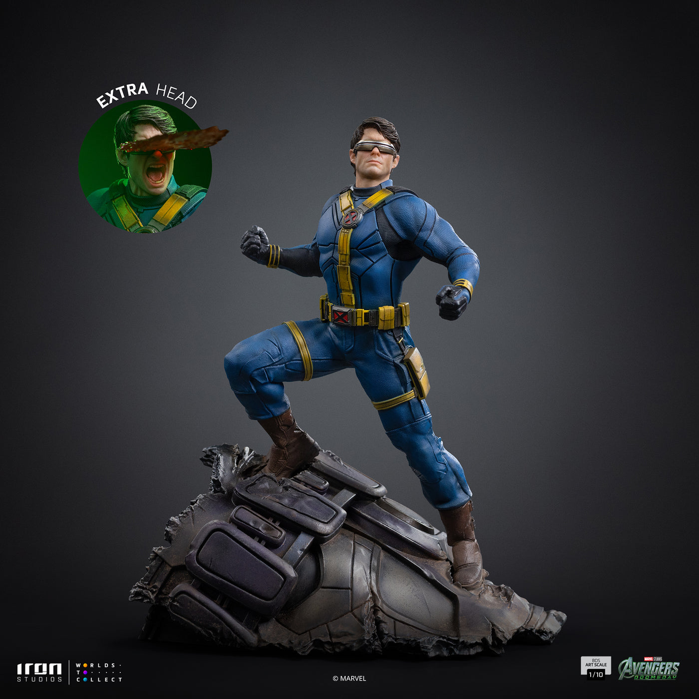 Statue Cyclope Avengers: Doomsday - BDS Art Scale 1/10 | Marvel