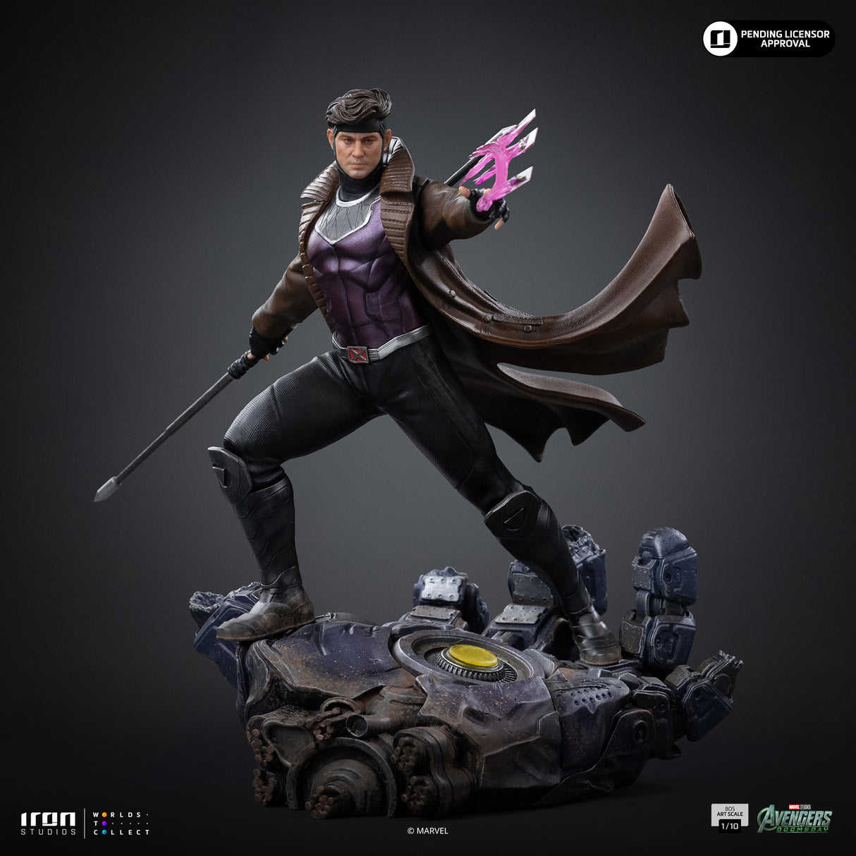 Statue Gambit Avengers: Doomsday - BDS Art Scale 1/10 | Marvel