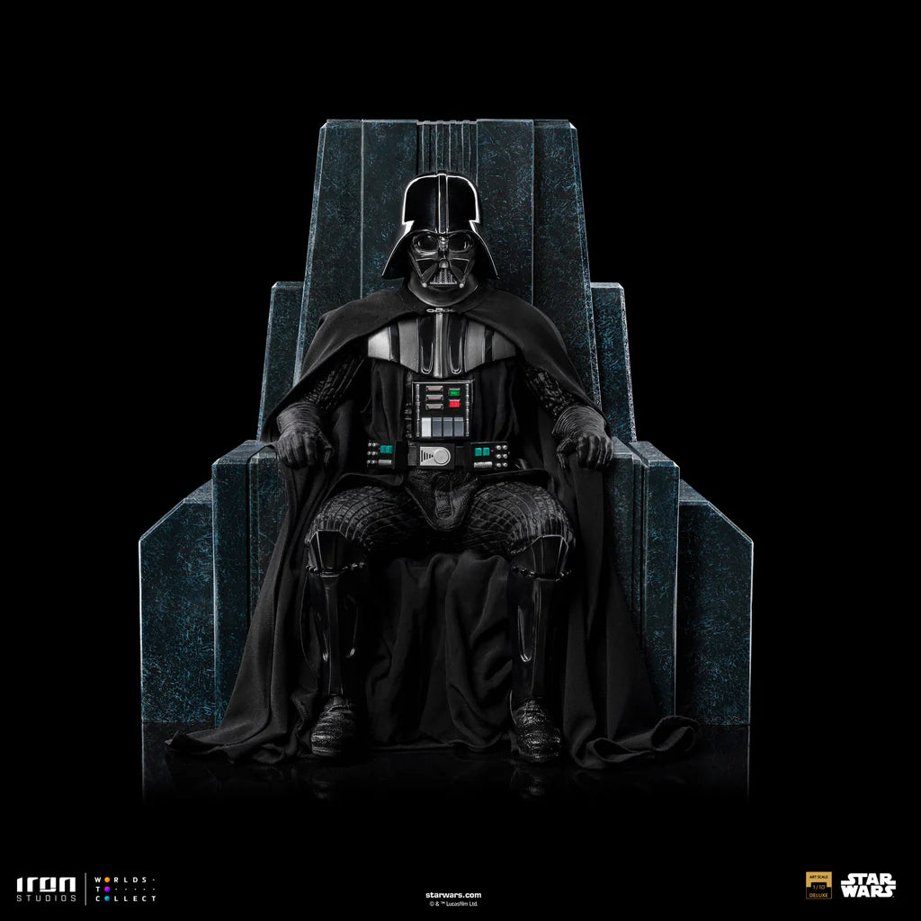 Statue Dark Vador on Throne Deluxe  Star Wars: Obi-Wan Kenobi Series - Art Scale 1/10 | Star Wars