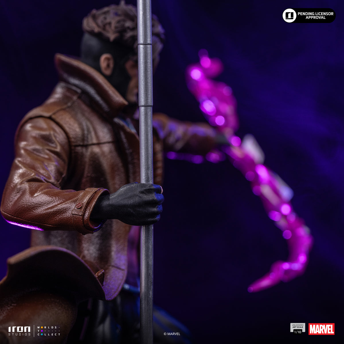 Statue Gambit Unleashed X-Men - Art Scale 1/10, Marvel - vue 10