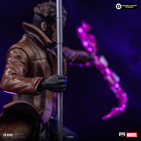 Statue Gambit Unleashed X-Men - Art Scale 1/10, Marvel - vue 10