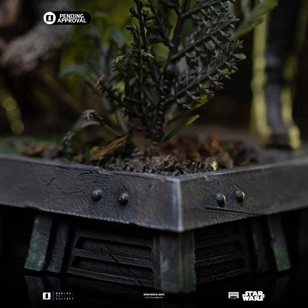 Statue Leia & Wicket Art Scale 1/10, Star Wars - vue 8