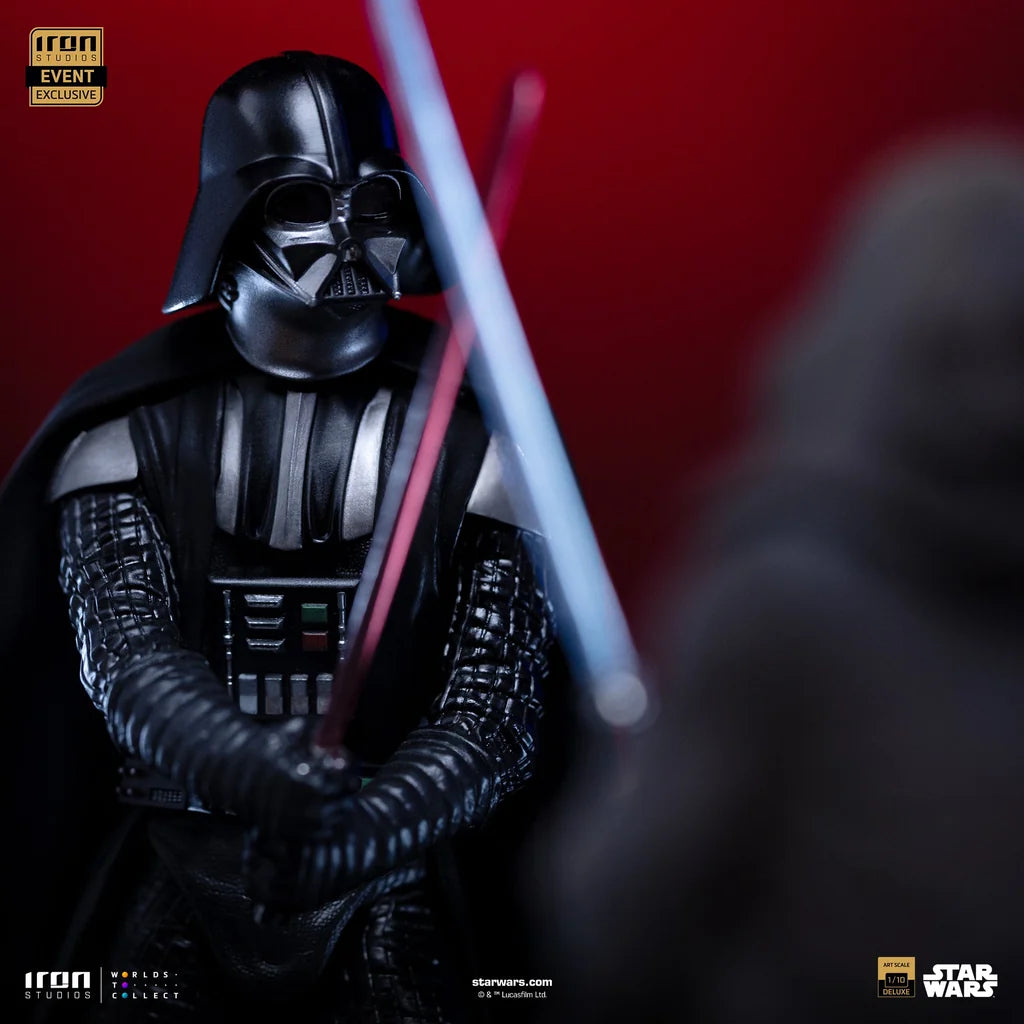Statue Dark Vador vs Obi-Wan Kenobi Deluxe Art Scale 1/10, Star Wars - vue 6