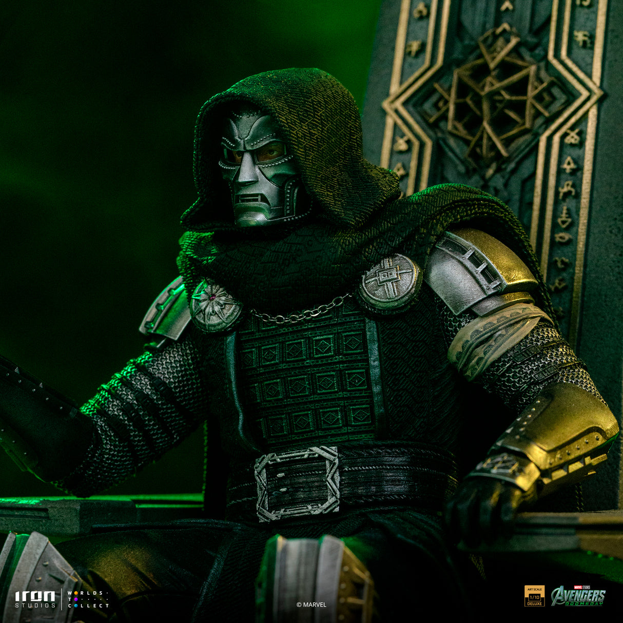 Statue Docteur Doom on Throne Avengers: Doomsday - Art Scale 1/10 | Marvel