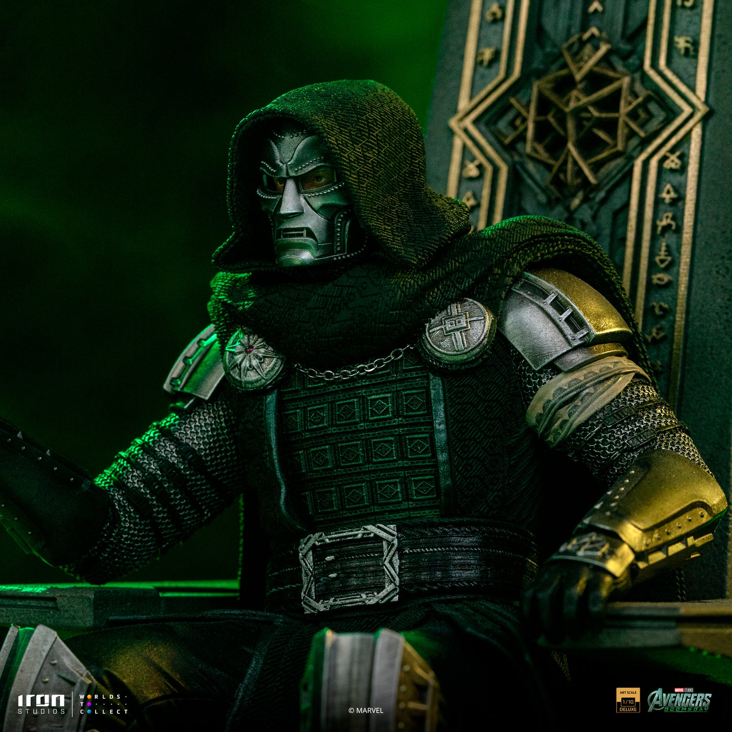 Statue Docteur Doom on Throne Avengers: Doomsday - Art Scale 1/10 | Marvel