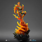 Statue Torche Humaine (Costume Bleu) Art Scale 1/10, Marvel - vue 2