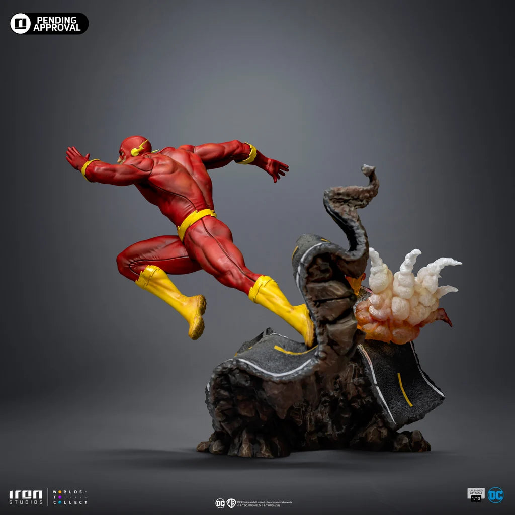 Statue Flash Art Scale 1/10, DC Comics vue 2