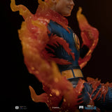 Statue Torche Humaine (Costume Bleu) Art Scale 1/10, Marvel - vue 7