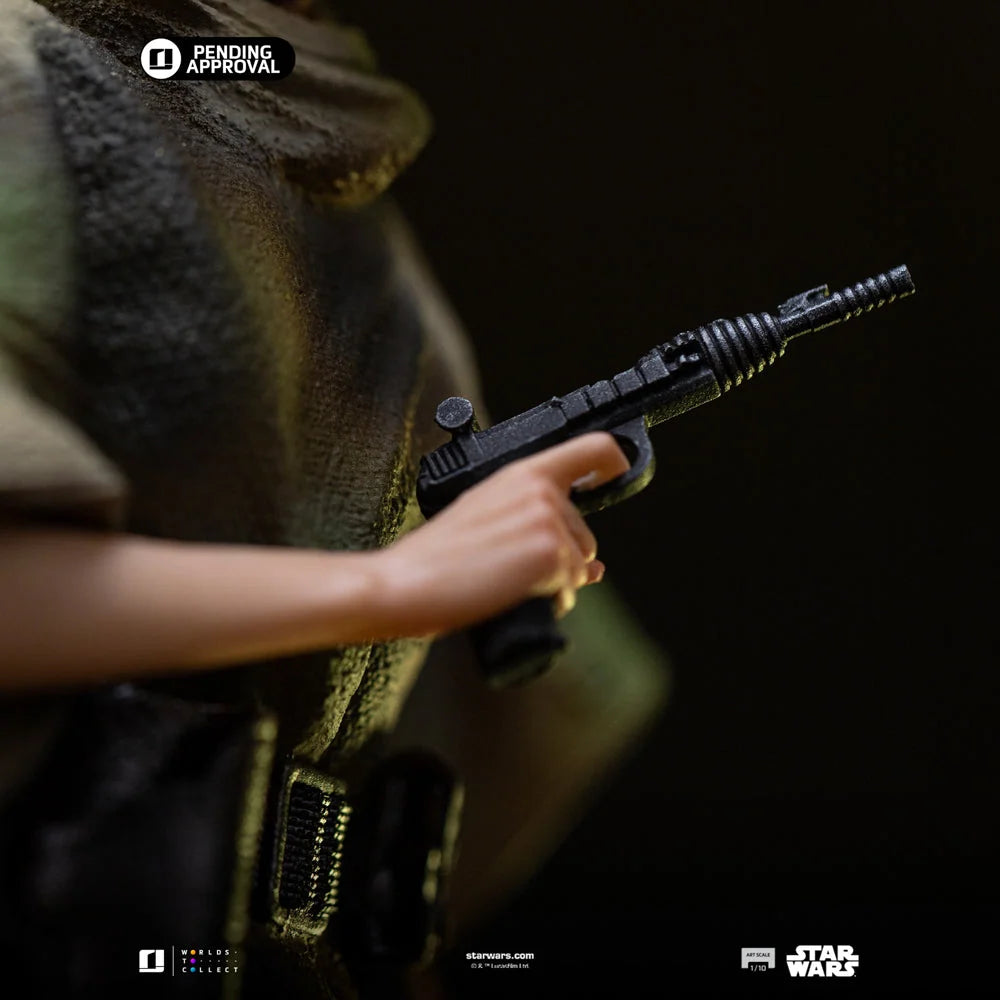 Statue Leia & Wicket Art Scale 1/10, Star Wars - vue 9