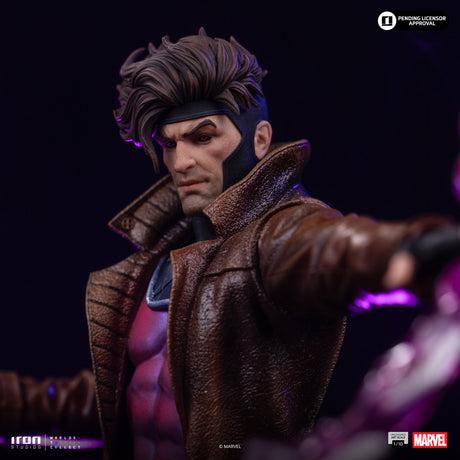 Statue Gambit Unleashed X-Men - Art Scale 1/10, Marvel - vue 11