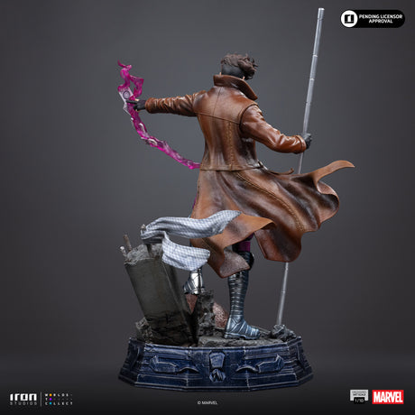 Statue Gambit Unleashed X-Men - Art Scale 1/10, Marvel - vue 5