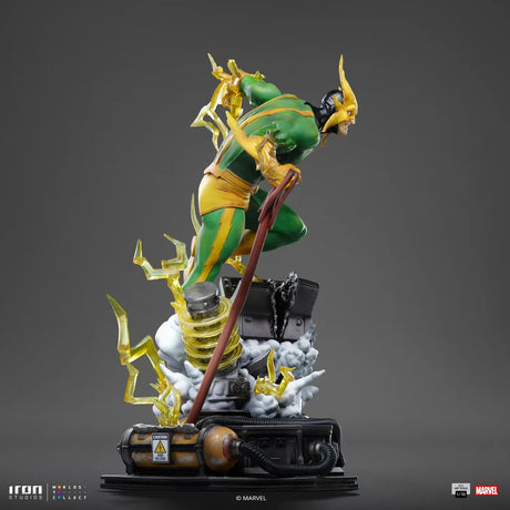 Statue Electro Spider-Man vs Villains BDS Art Scale 1/10, Marvel - vue 3