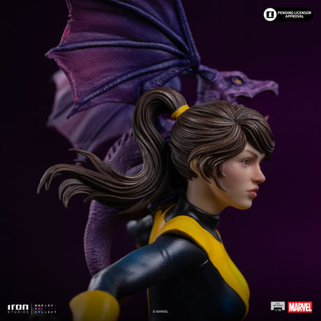 Statue Kitty Pryde & Lockheed X-Men - BDS Art Scale 1/10, Marvel - vue 8