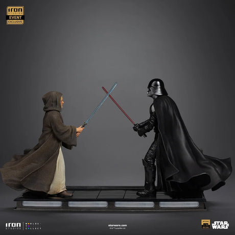 Statue Dark Vador vs Obi-Wan Kenobi Deluxe Art Scale 1/10, Star Wars - vue 2