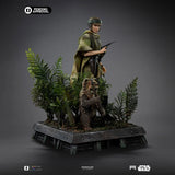 Statue Leia & Wicket Art Scale 1/10, Star Wars - vue 4