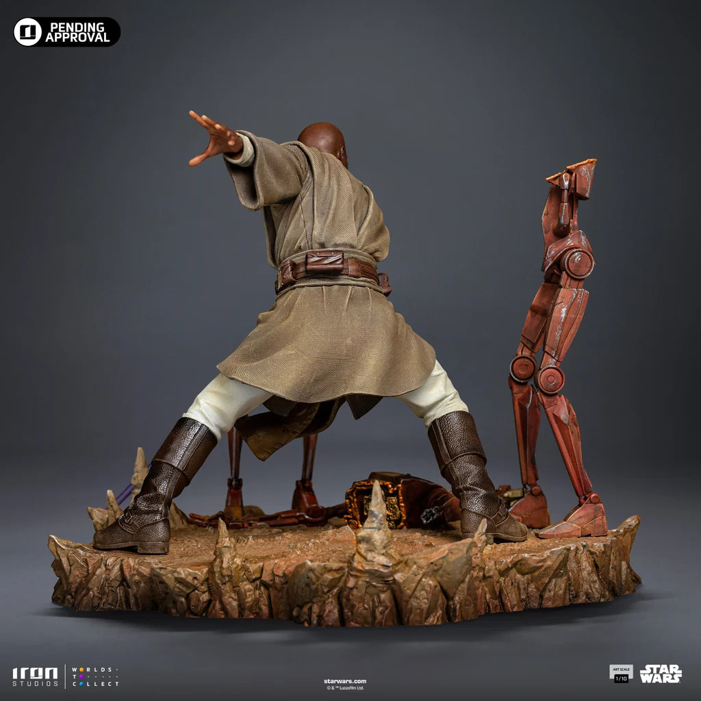 Statue Mace Windu Art Scale 1/10, Star Wars - vue 4