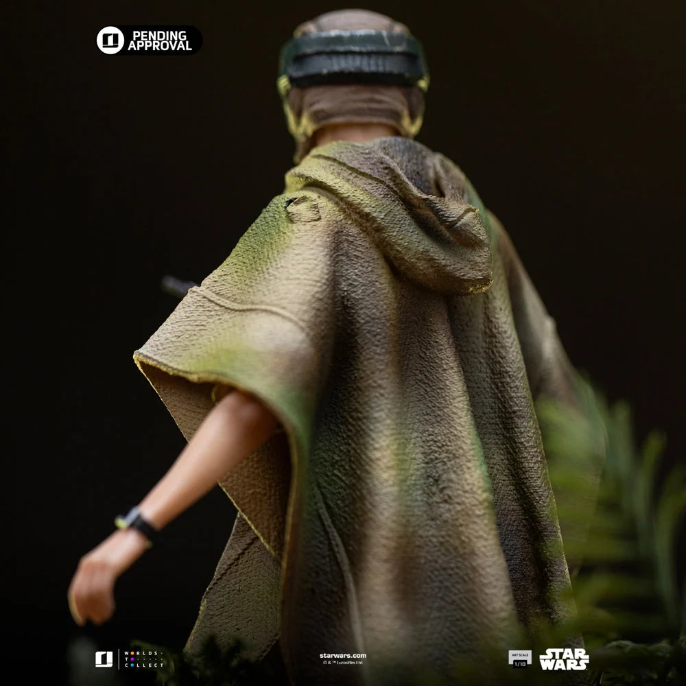 Statue Leia & Wicket Art Scale 1/10, Star Wars - vue 11